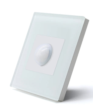 Bseed Alloy Crystal Glass Push Button Human Motion Sensor Switch