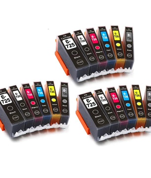 PGI725 CLI726 Ink Cartridge Compatible For Canon PIXMA MG6170/MG6270