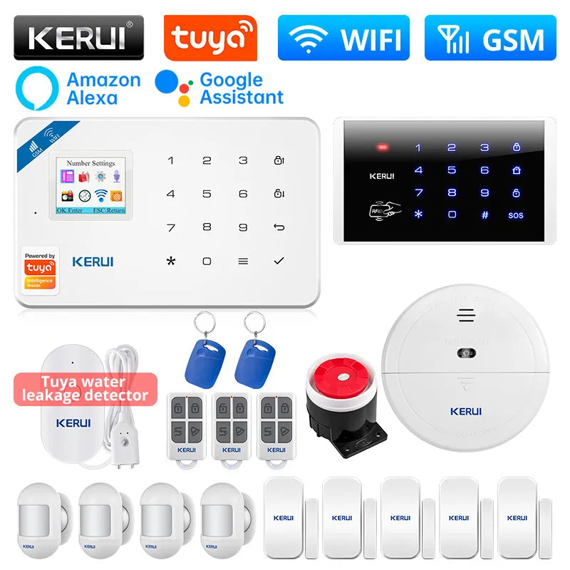 Kerui Plastic Smart Wireless Motion Detector Security Sensor Kit