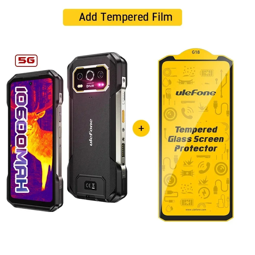 Armor 10600mAh 5G Android Rugged Fast Charging Smartphone