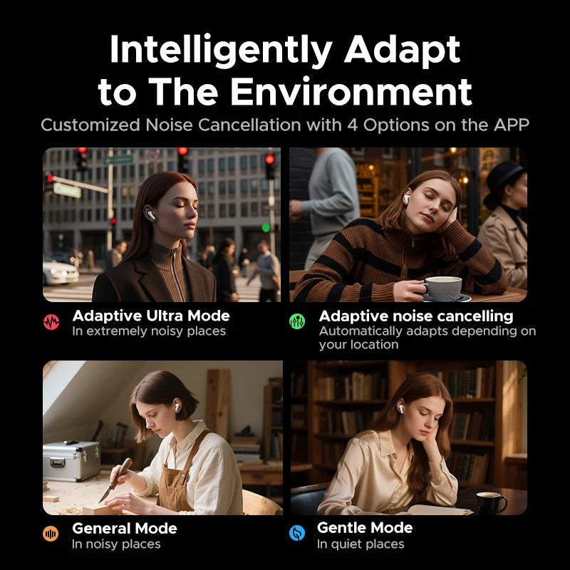 Metal Dynamic Vocalism Bluetooth Wireless Lightweight Earphones