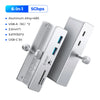 10Gbps Aluminum Alloy USB 3.2 Type-C Hub Fast Reading TF Card