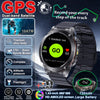 Fine Steel Waterproof Android Round Shaped Amoled Screen Smartwatch