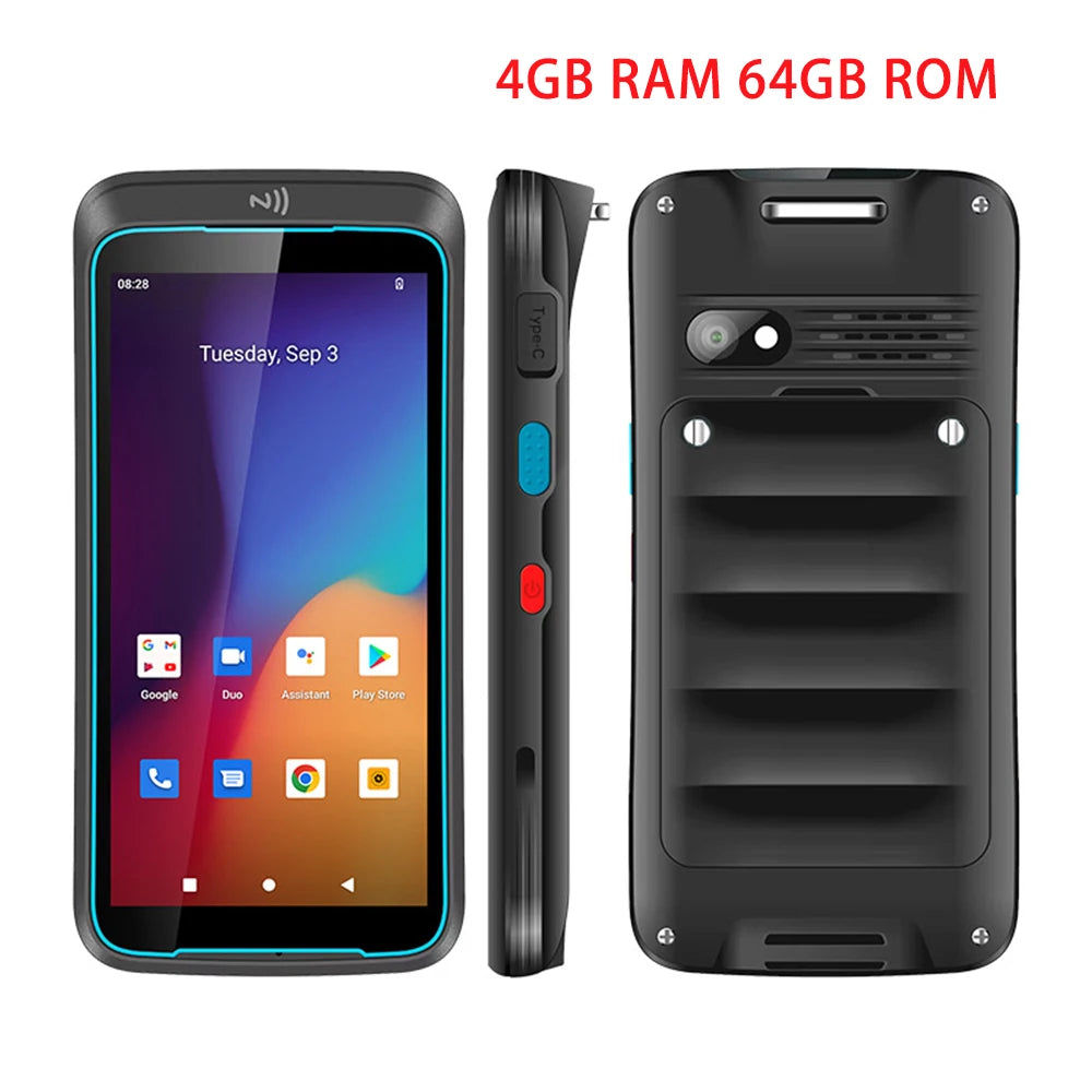 V5N Rugged 4G Android Normal Screen Fast Charging Smartphone