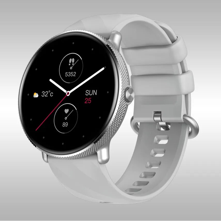 Steel Amoled Display Waterproof Android Round Shape Smartwatch