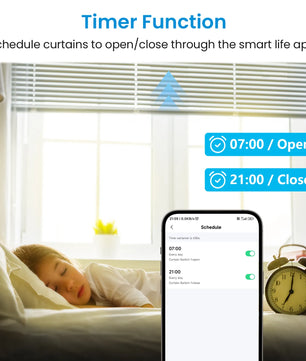 LoraTap 240V Plastic Automatic Remote Control Roller Shutter Switch