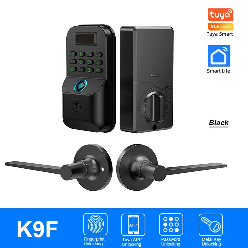 Zinc Alloy IP65 Bluetooth Waterproof Electronic Smart Door Lock