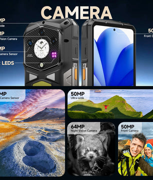 7500mAh 32GB Android Fullview Display Fast Charging Smartphone