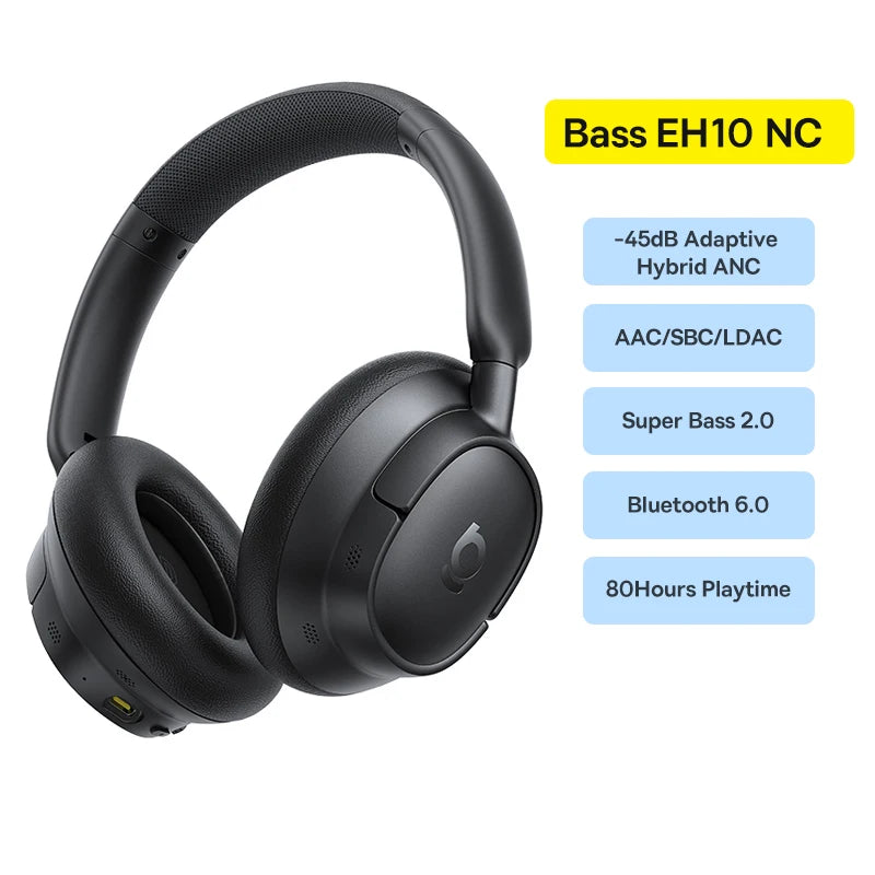 Plastic Dynamic Vocalism Bluetooth 6.0 Wireless Headphones
