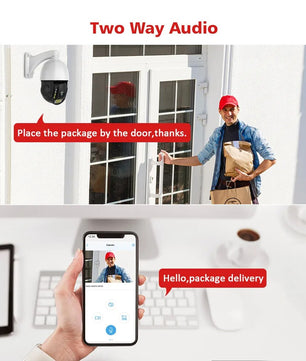 Boavision 8MP Night Vision Waterproof High Speed Dome Camera