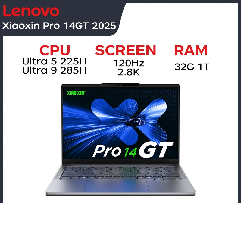 Xiaoxin Pro 14GT 14" 2.8K 120Hz OLED Screen Ultra Laptop