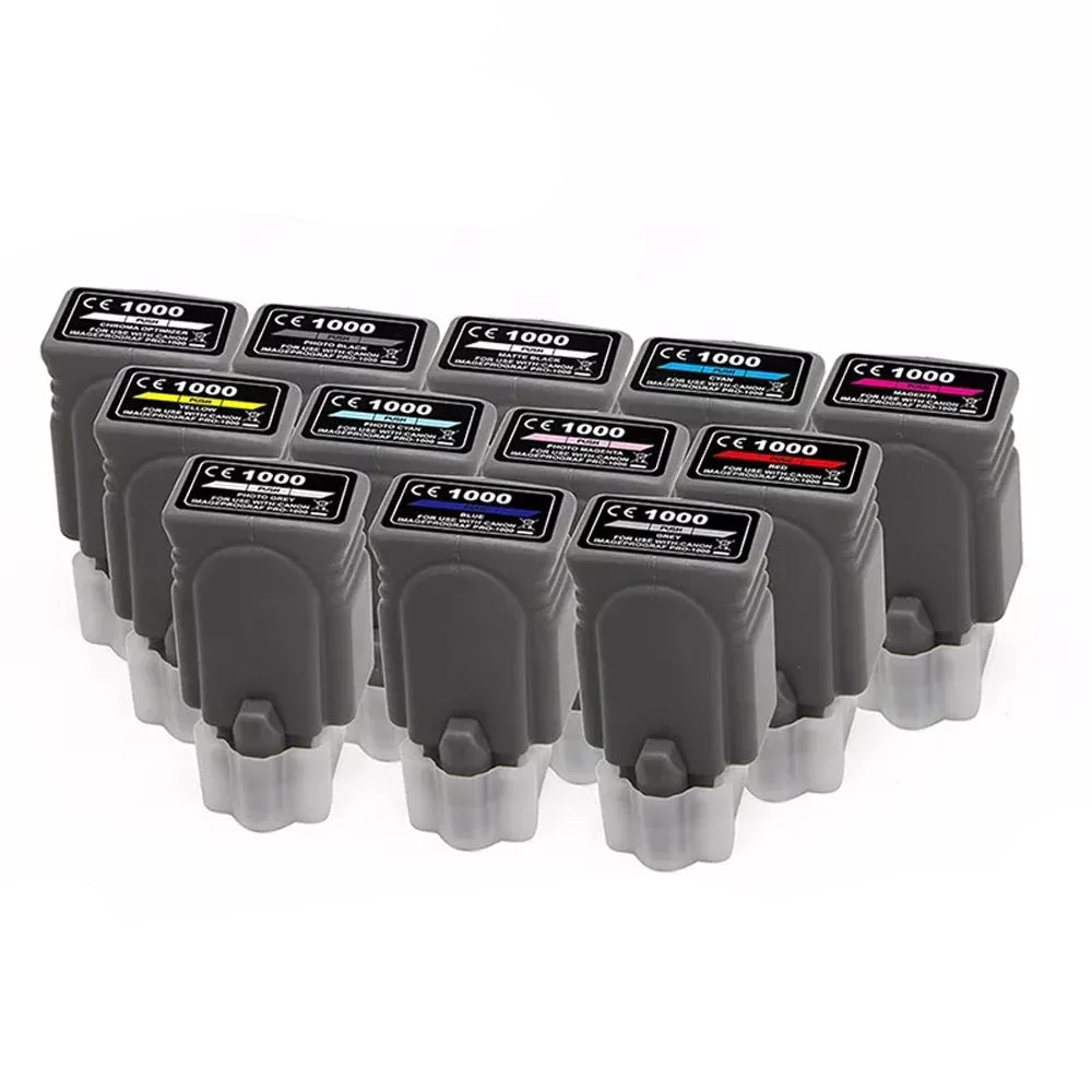 PFI1000 Ink Cartridge Compatible For Canon imagePROGRAF PRO-1000 PRO 1000