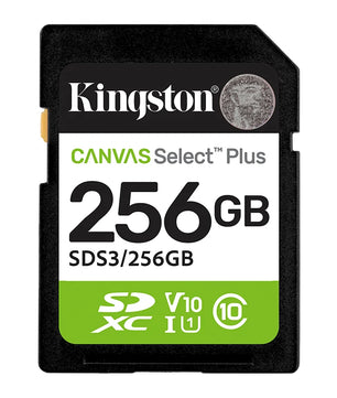 SDS3 Canvas Full HD 1080p Video Cameras SDXC Flash Cards
