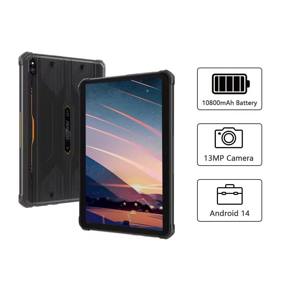 10800mAh R10 Pro 4G Rugged Type-C Android Smartphone