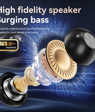 Plastic Dynamic Vocalism Bluetooth V5.4 Wireless Earphones