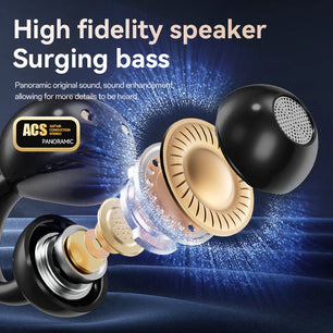 Plastic Dynamic Vocalism Bluetooth V5.4 Wireless Earphones