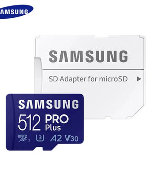 Samsung 128GB-512GB V30 Portable Pro Plus Memory Card 