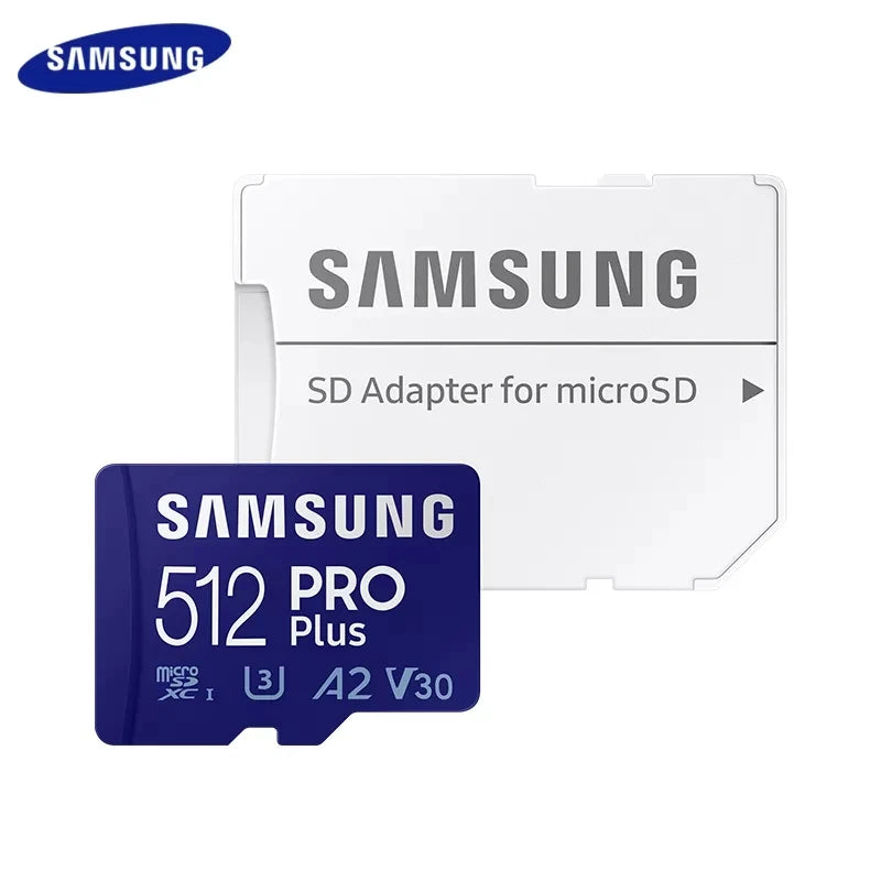 Samsung 128GB-512GB V30 Portable Pro Plus Memory Card 