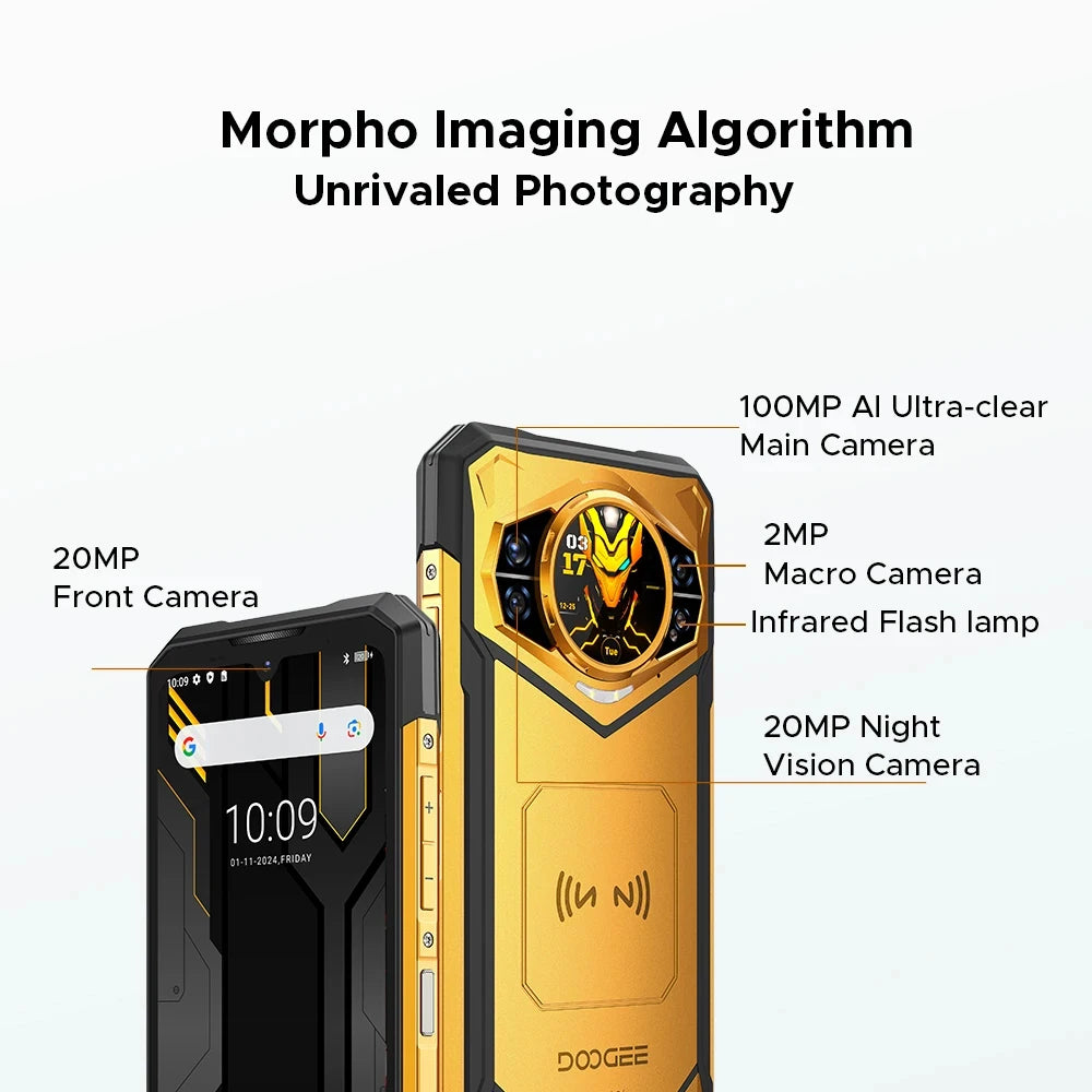 S200 X 5G Rugged Android Normal Screen Fast Charging Smartphone