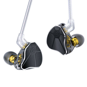 10mm Metal Wired High Dynamic Vocalism 2Pins Music Earphones