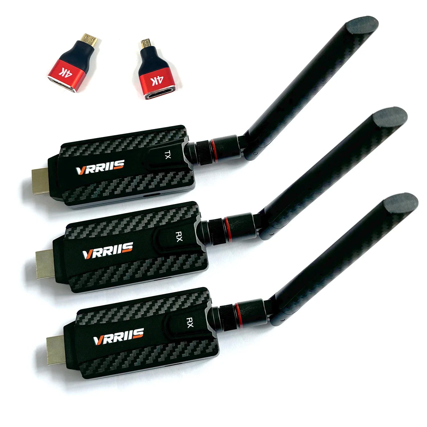 Aluminium Audio Video Transmitter Receiver HDMI Extender Adapter