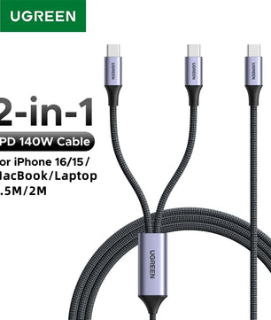 Ugreen 2 In 1 USB 1 140W PD3.1 Fast Charging For Iphone Series