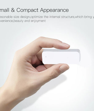 Moes Plastic 2.4GHz Smart Wireless WiFi Door Window Sensor