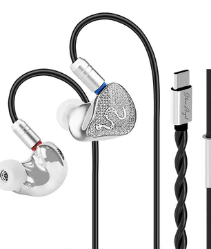 Metal 3.5mm Dynamic Vocalism Composite Diaphragm Earphones