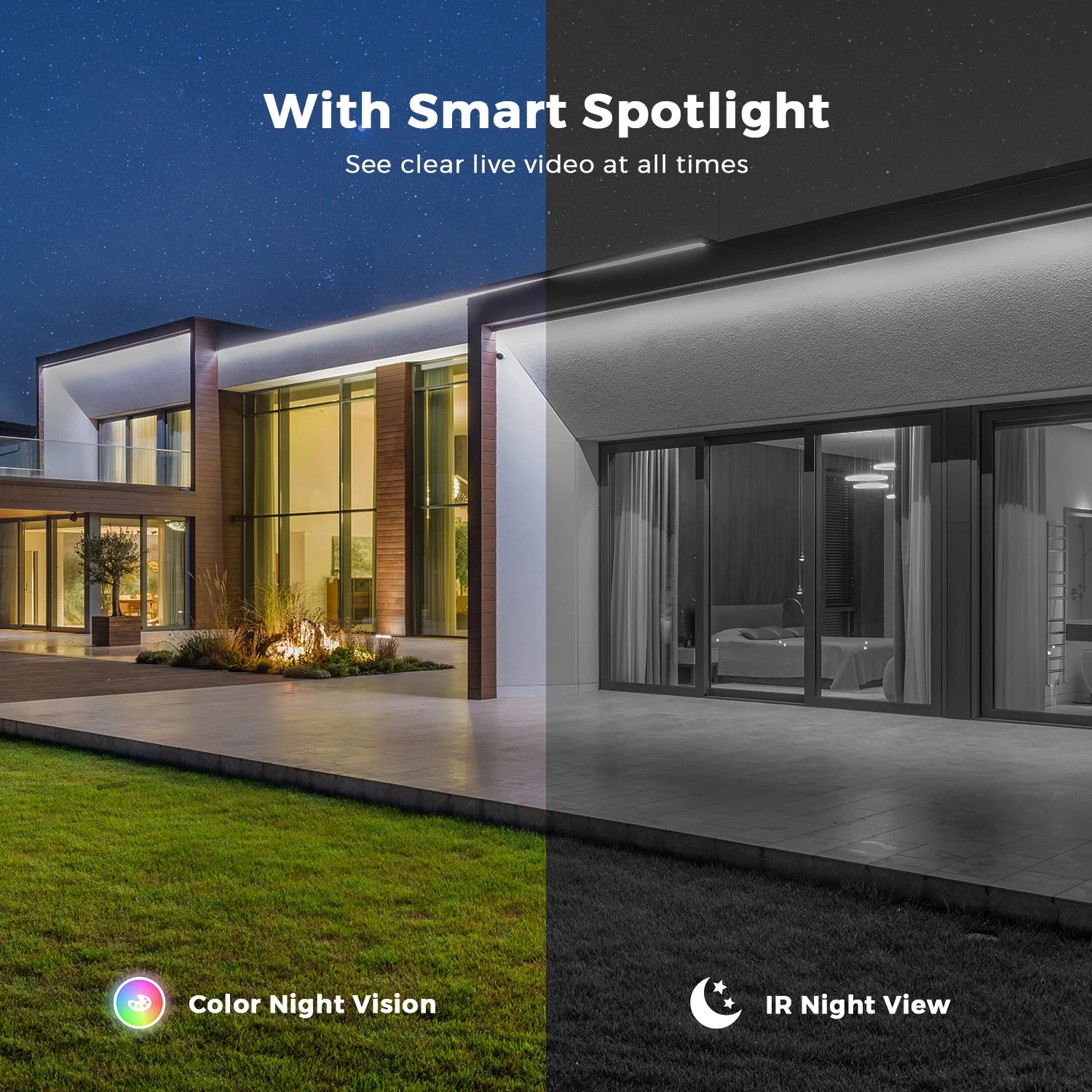 IP66 20MP Wifi Four Lens 10X Zoom Surveillance Camera