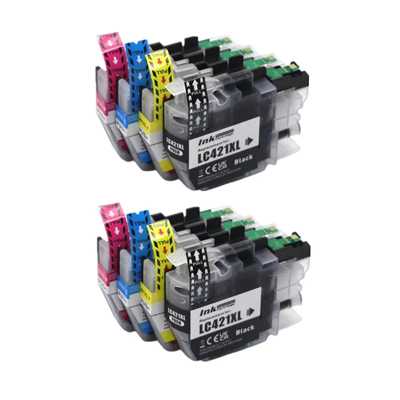 LC421XL Ink Cartridge Compatible For Brother DCP-J1050DW MFC-J1010DW