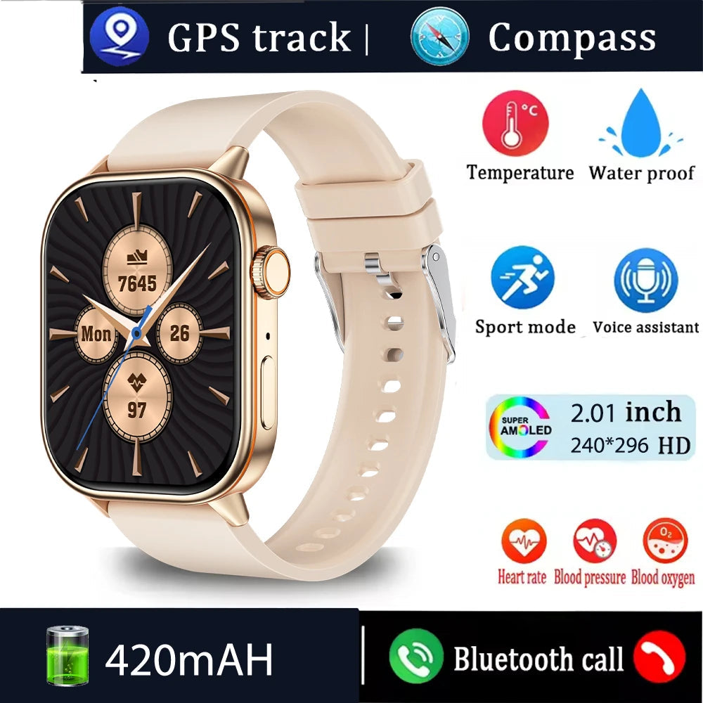 Silica Gel Waterproof Android Square Shape Bluetooth Smartwatch