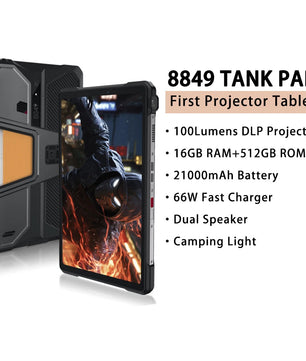 8849 TANK PAD Android Normal Screen Fast Charging Smartphone