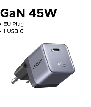 Ugreen 45W GaN Desktop Fast Charger For iPhone and Samsung