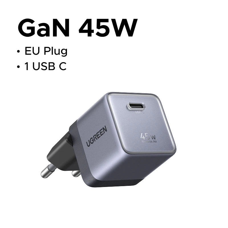 Ugreen 45W GaN Desktop Fast Charger For iPhone and Samsung