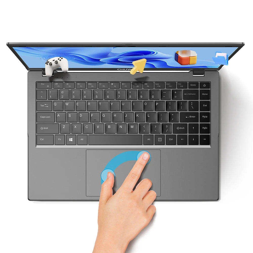 GemiBook XPro 14.1 Inch UHD Screen Laptop with Cooling Fan Notebook