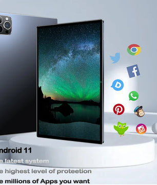 5000mAh 4GB RAM 64GB ROM 10.1 Inches Touch Android 11.0 Tablet