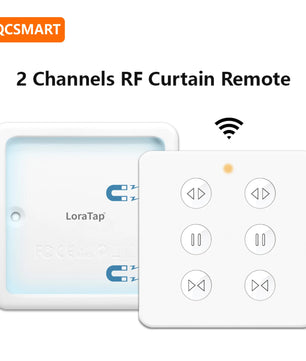 LoraTap 240V 600W Plastic Smart Rolling Blinds Curtain Switch