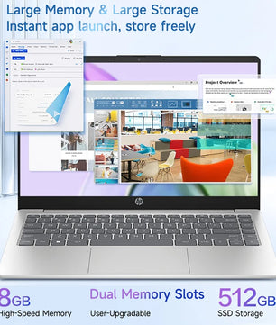 HP AMD Ryzen 7-7730U 16GB RAM 512GB SSD 15.6 Inch Laptop
