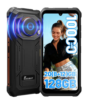 10000mAh 128GB 8MP Full Screen F110 Pro 5G Rugged Phone