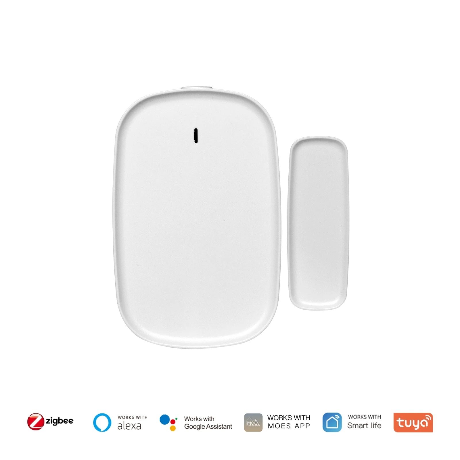 Moes 2.4GHz Plastic Home Security Smart Door Window Sensor