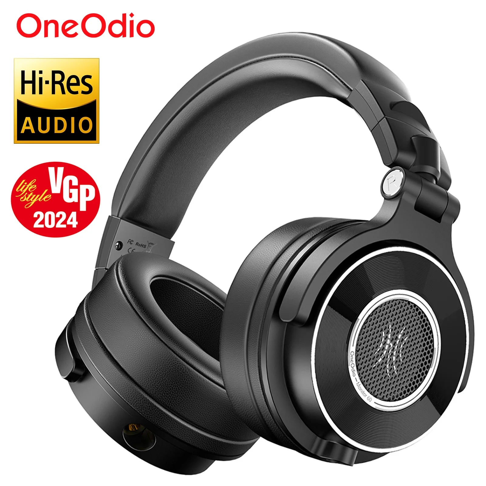 Oneodio Plastic Dynamic Vocalism Wired HiFi Professional Headphones