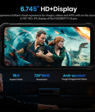 10000mAh 128GB 8MP Full Screen F110 Pro 5G Rugged Phone