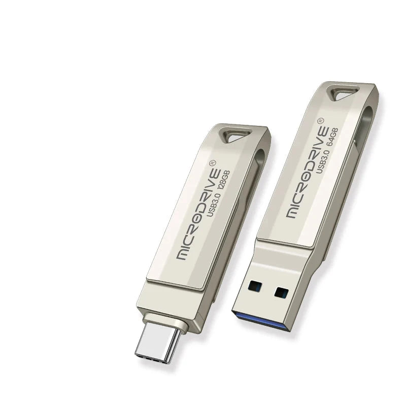 3-IN-1 Type-C USB 3.0 64GB 128GB 256GB Pen Drive