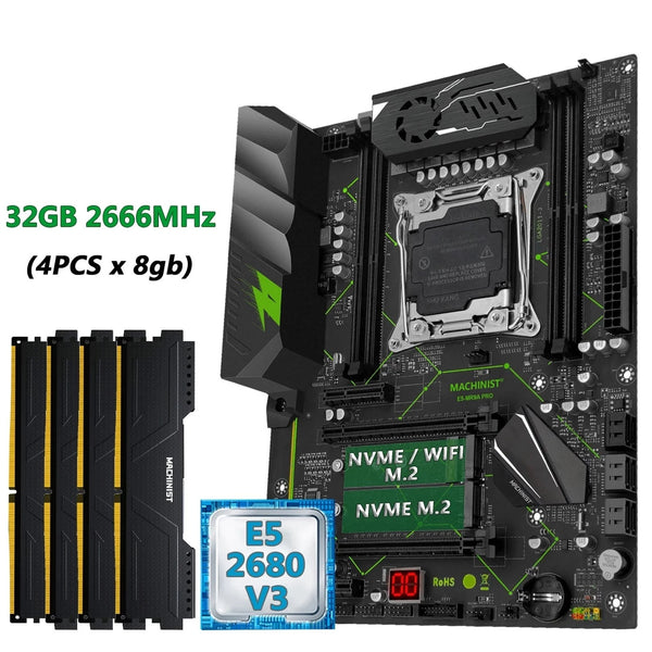 32GB RAM LGA 2011-3 Intel Xeon E5 2680 V3 Desktop Motherboard
