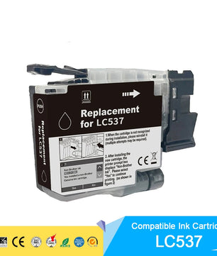 LC537 LC-537 Ink Cartridge For Brother MFC-J5115DW J6975DW Printer