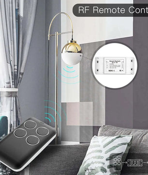 Moes 1800W Plastic Automatic Wireless WIFI Smart Switch Module