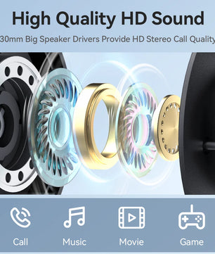 Plastic High Quality HD Sound Comfortable Gaming Headphones