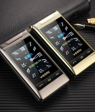 1800mAh 8MP Normal Screen Dual Screen Flip Android Smartphone