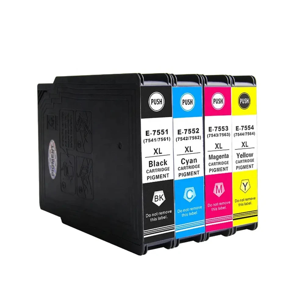T7551-T7554 Ink Cartridge Compatible For Epson WorkForce Pro WF-8090DW