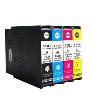 T7551-T7554 Ink Cartridge Compatible For Epson WorkForce Pro WF-8090DW